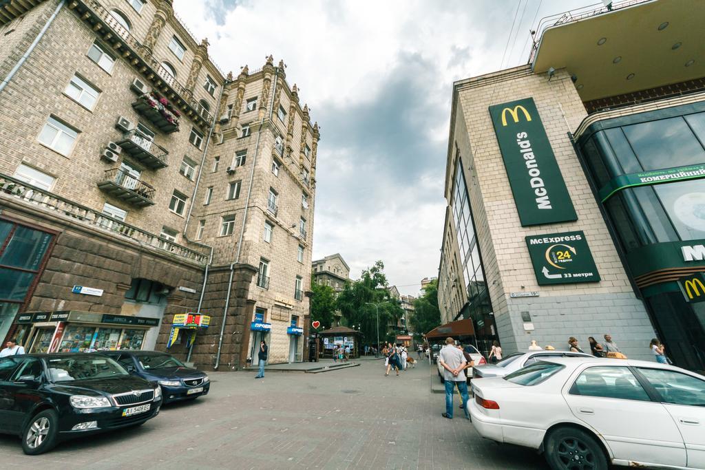 Apartments On Kreshchatik 17 Kiev Luaran gambar